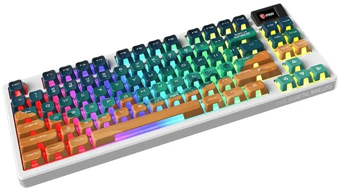 MSI FORGE GK600 TKL WIRELESS MARS