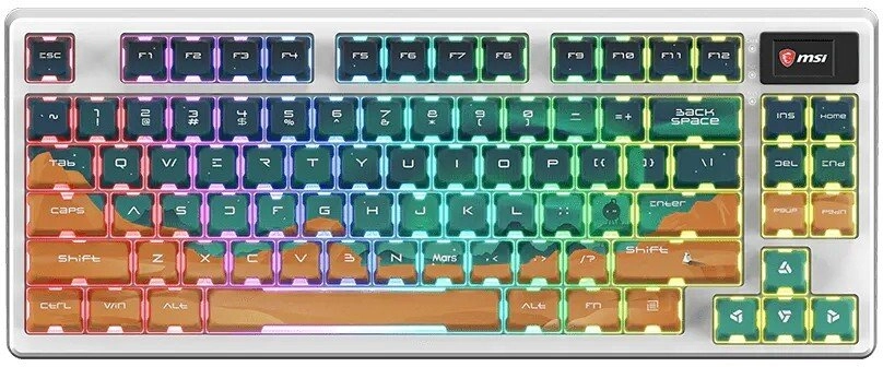 MSI FORGE GK600 TKL WIRELESS MARS