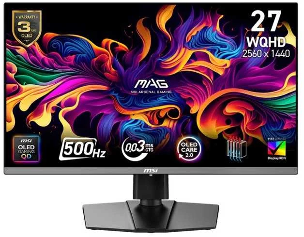 MSI MAG 272QP QD-OLED X50 computer