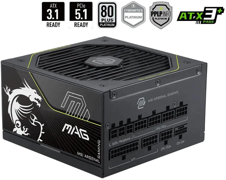 MSI power supply MAG A1200PLS PCI5