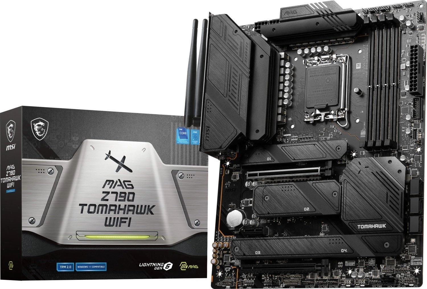 MSI MAG Z790 TOMAHAWK WIFI motherboard