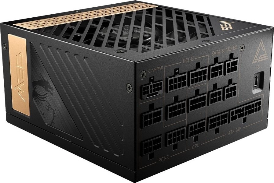 MSI MEG AI1300P PCIE5 power supply