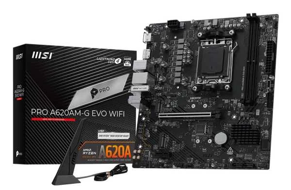 MSI Pro A620AM-G EVO WIFI  AMD