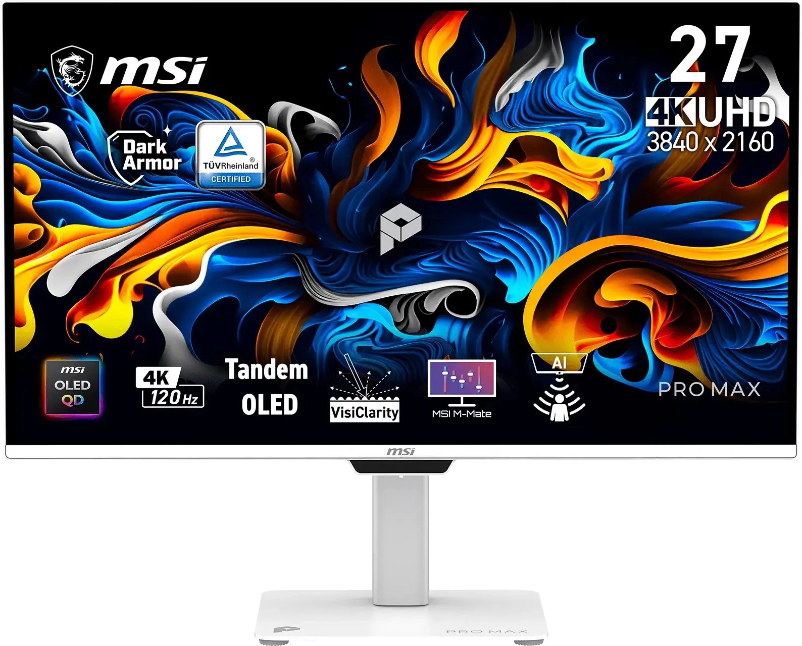 MSI Pro MAX 271UPXW12G computer monitor