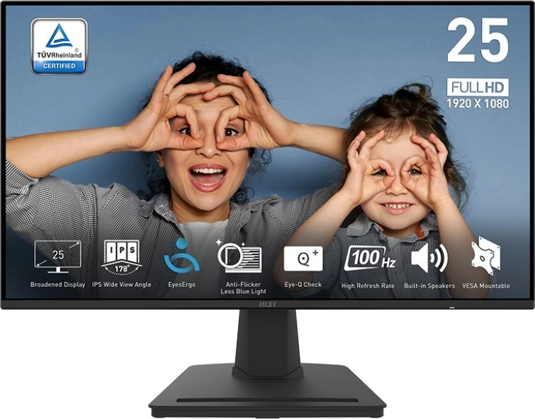 MSI PRO MP252 computer monitor 62