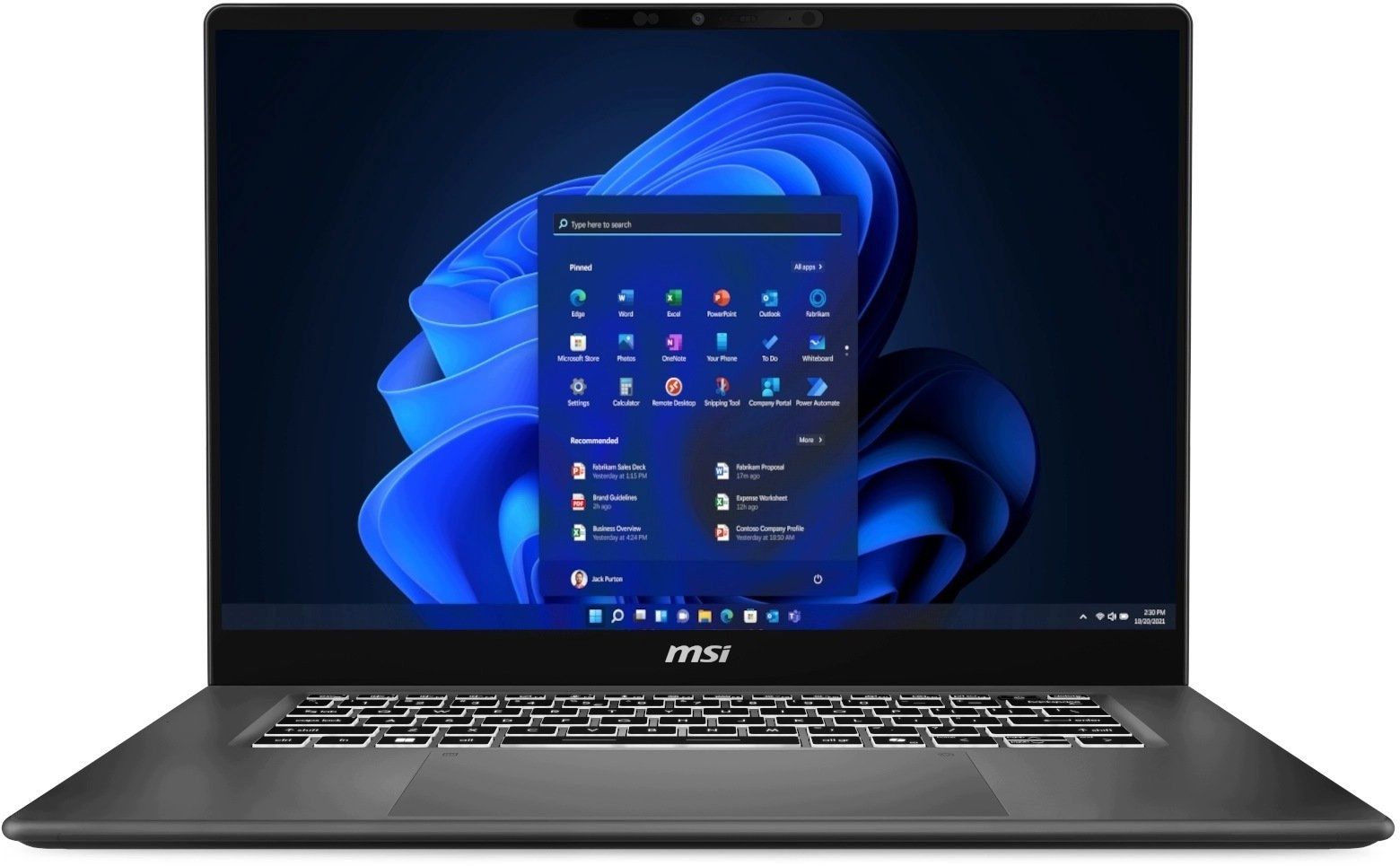 Klēpjdators MSI Prestige 16 AI+ C3MG-248PL X7 358H 16 collu 2,8K 120Hz OLED 32GB 1000SSD W11Pro