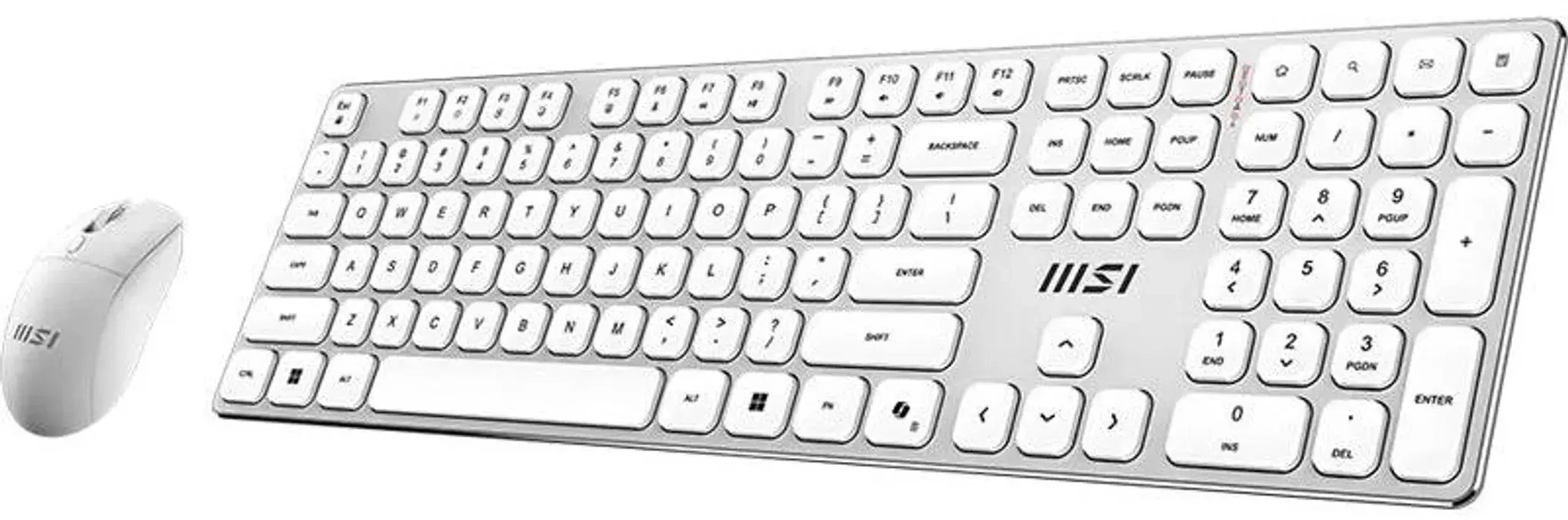 MSI FORGE K210 Combo White DE