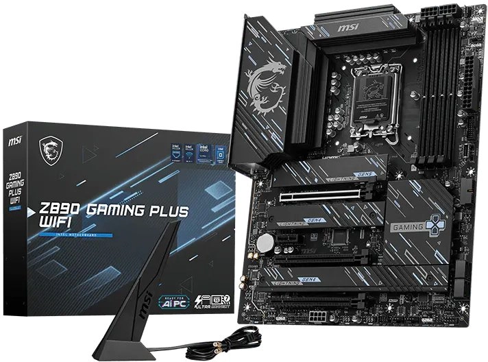 MainboardMSIIntel Z890LGA 1851 (Socket V1)ATXRAM DDR5-SDRAM4xSlotsWi-Fi