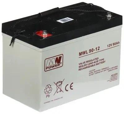 MWPower AKUMULATOR 12V/90AH-MWL 600123781 5902135116906