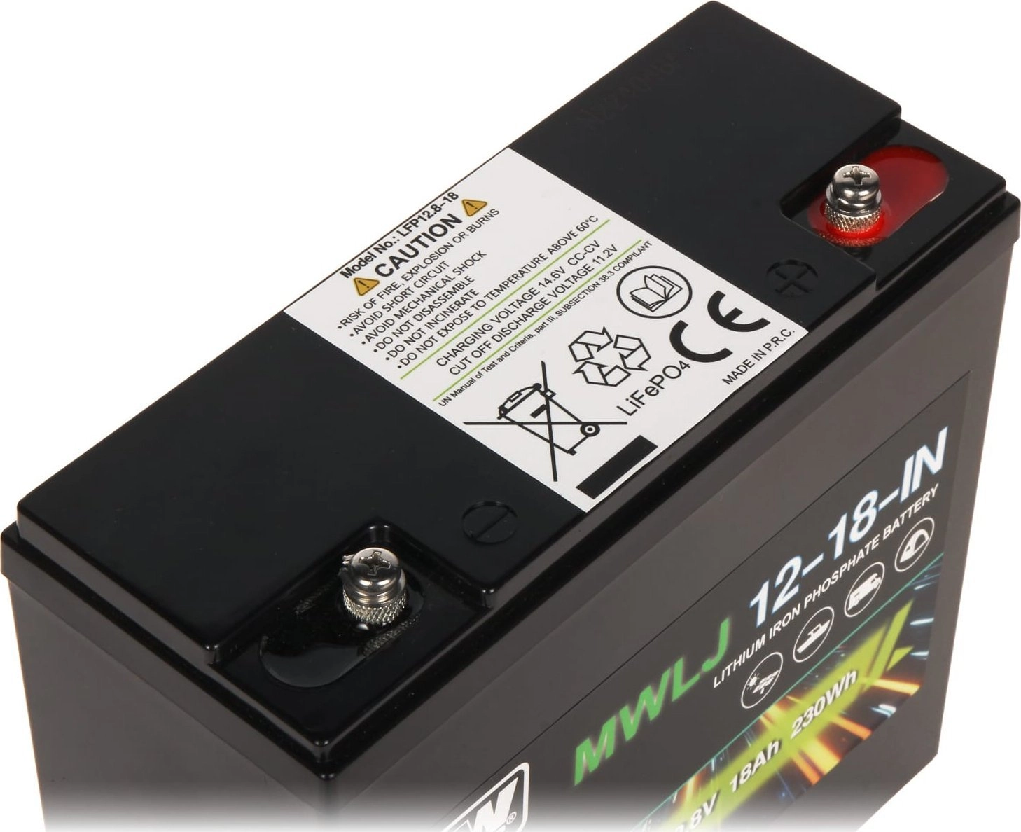 AKUMULATOR 12.8V/18AH/LIFEPO4-MWLJ MW Power 12