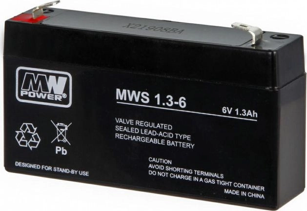 MW Power Pb 6V 1.3Ah