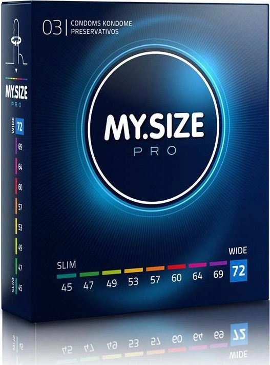MY.SIZE PRO 72mm 3pcs (