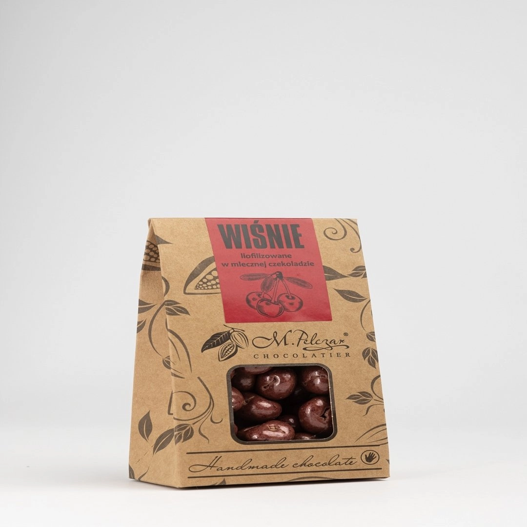 M.Pelczar Chocolatier Freeze-dried cherries in