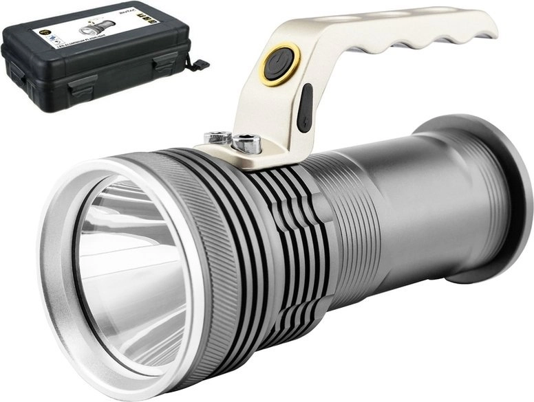 Entac flashlight 5W T6 aluminum 2x18650