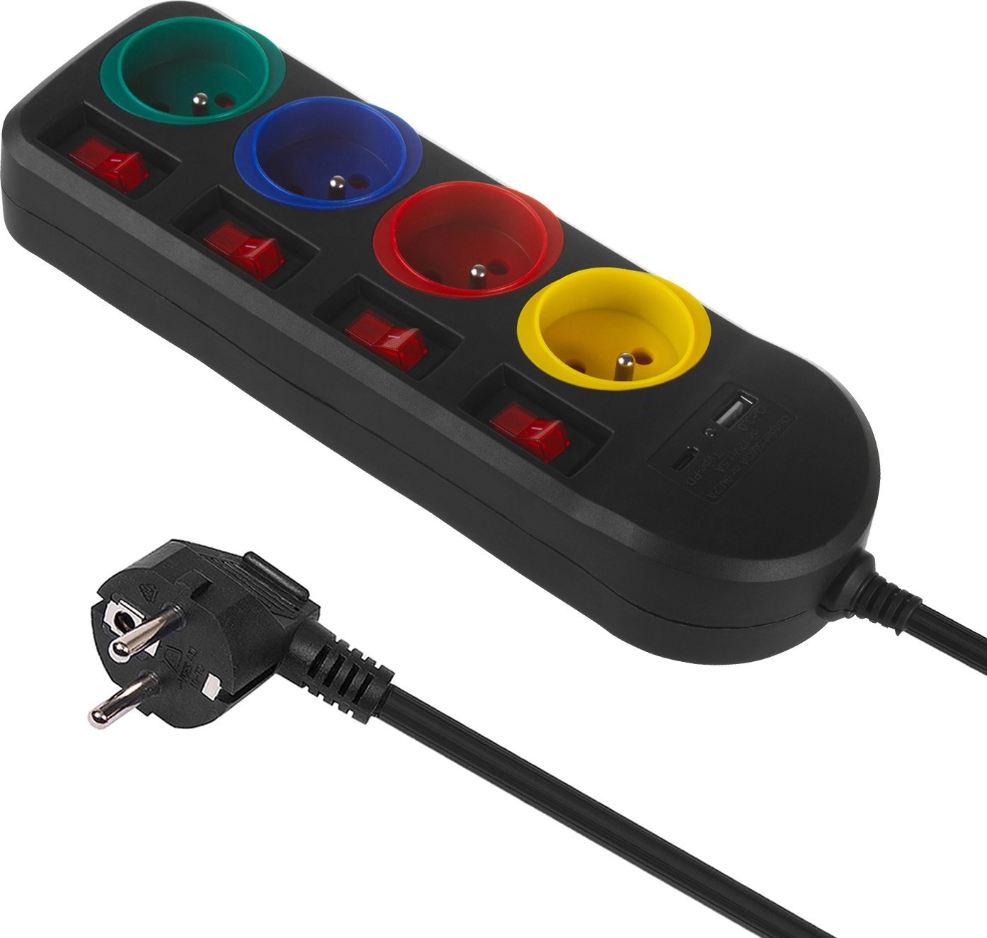 Maclean power strip Power strip 4