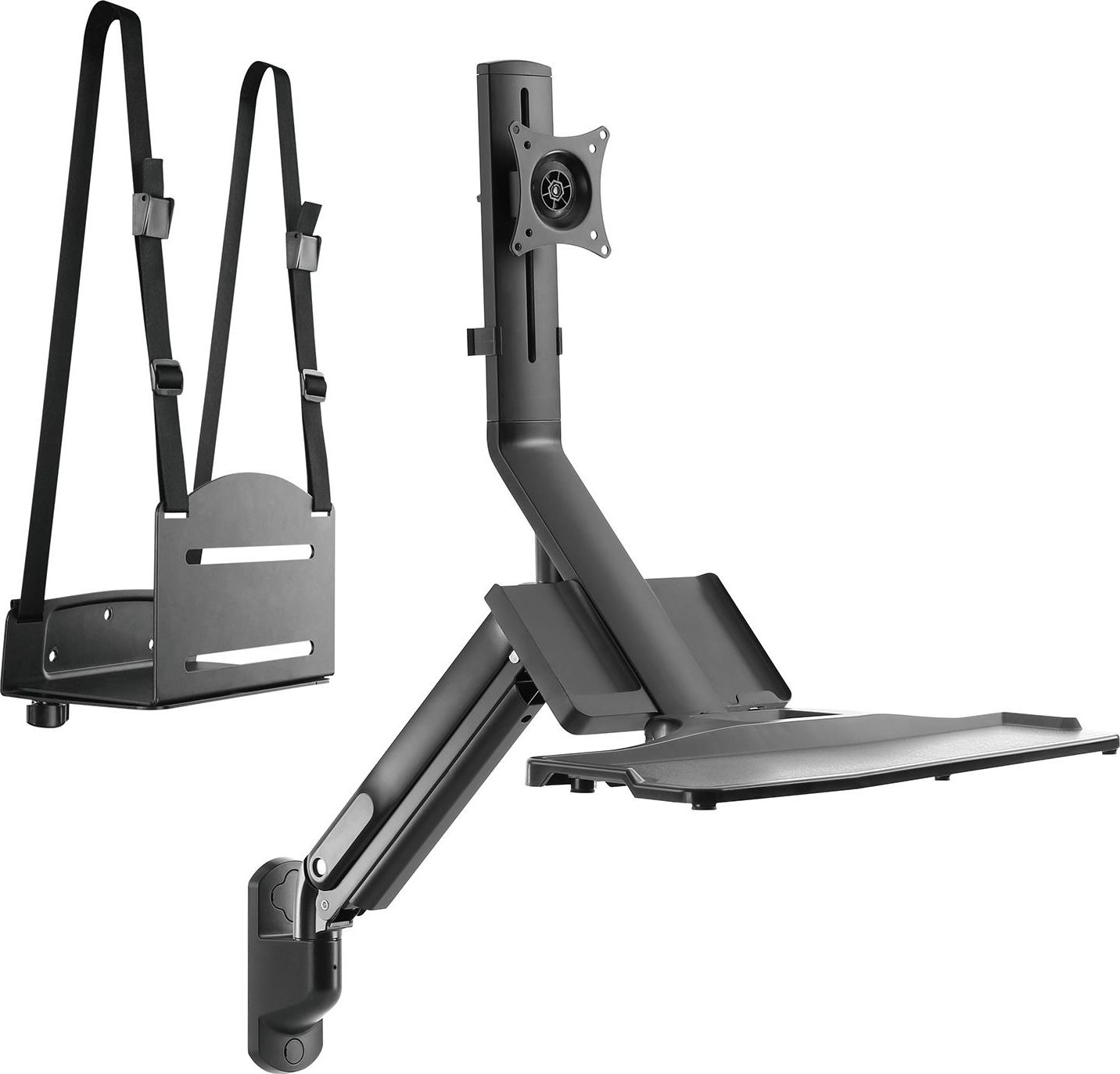 Maclean Monitor Keyboard Wall Mount Gas