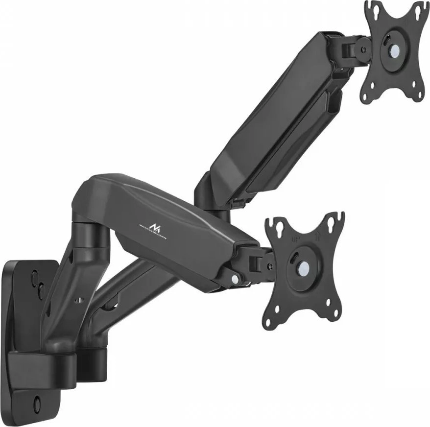 Maclean wall mount for two monitors
