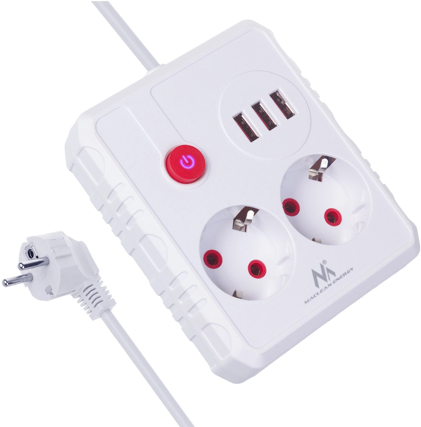 Maclean power strip  extension cord 2