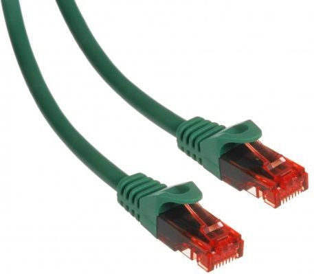 Maclean RJ-45/RJ-45  Cat.6  U/UTP  green