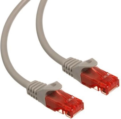 Maclean RJ-45/RJ-45  Cat.6  U/UTP  gray