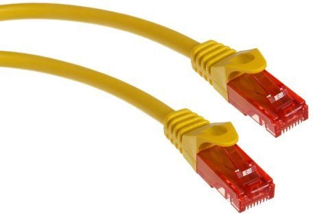 Maclean RJ-45/RJ-45  cat.6  U/UTP  yellow