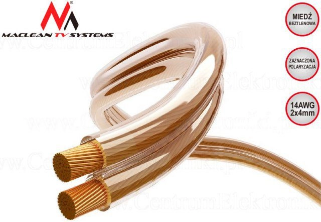 Maclean Speaker Cable  Copper (MCTV-621) MCTV-621