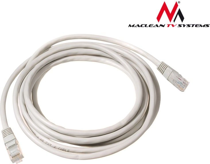 Maclean Przewód patchcord UTP cat6 1m