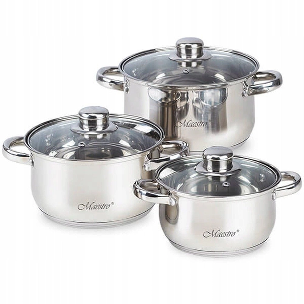 Set of pots 6 pcs. MR-2020-6XL