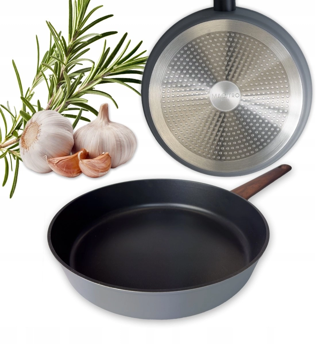 Gray frying pan 28cm MR-1211-28 MAESTRO