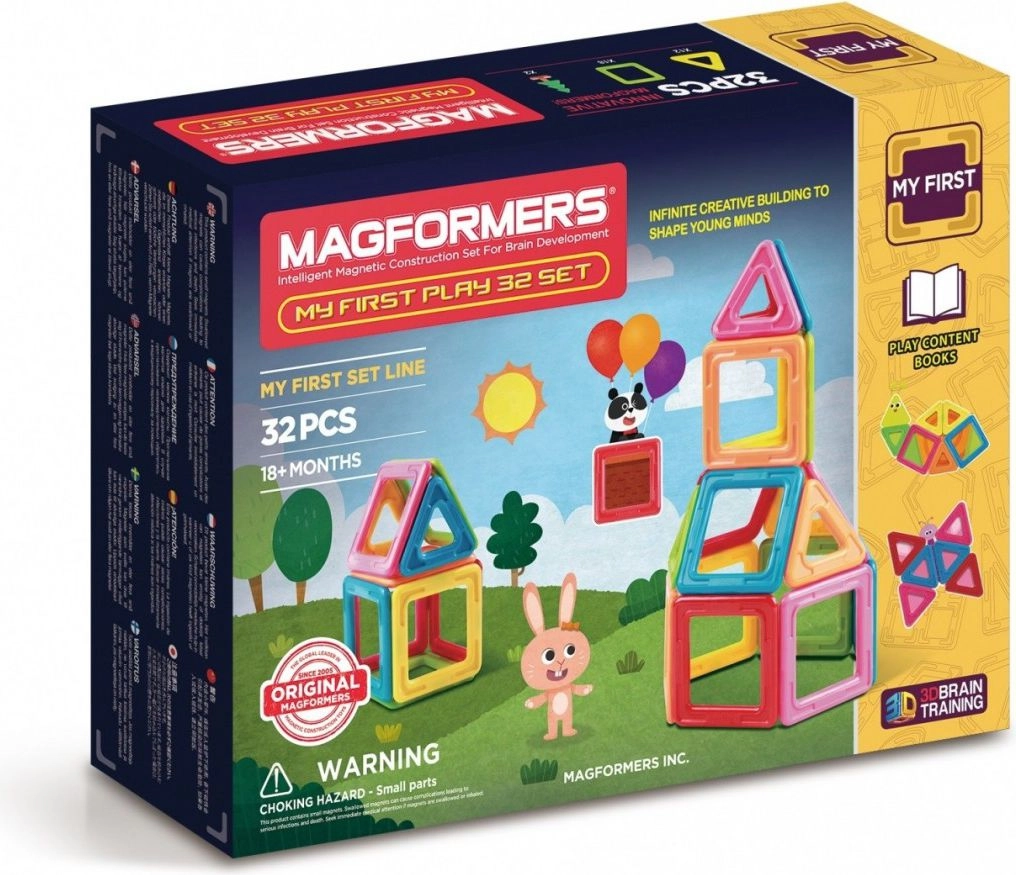 Magformers 32 elementy. My first (GXP-593214)