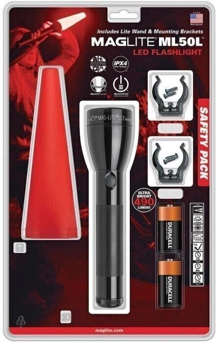 Maglite ML50 LED flashlight protective flashlight