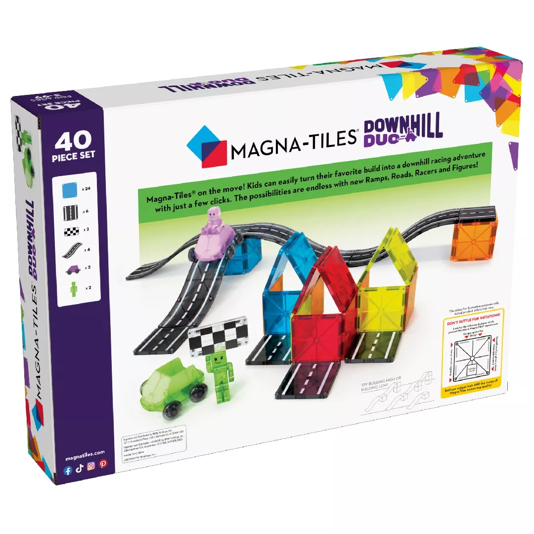 MAGNA-TILES - Downhill Duo 40 Piece