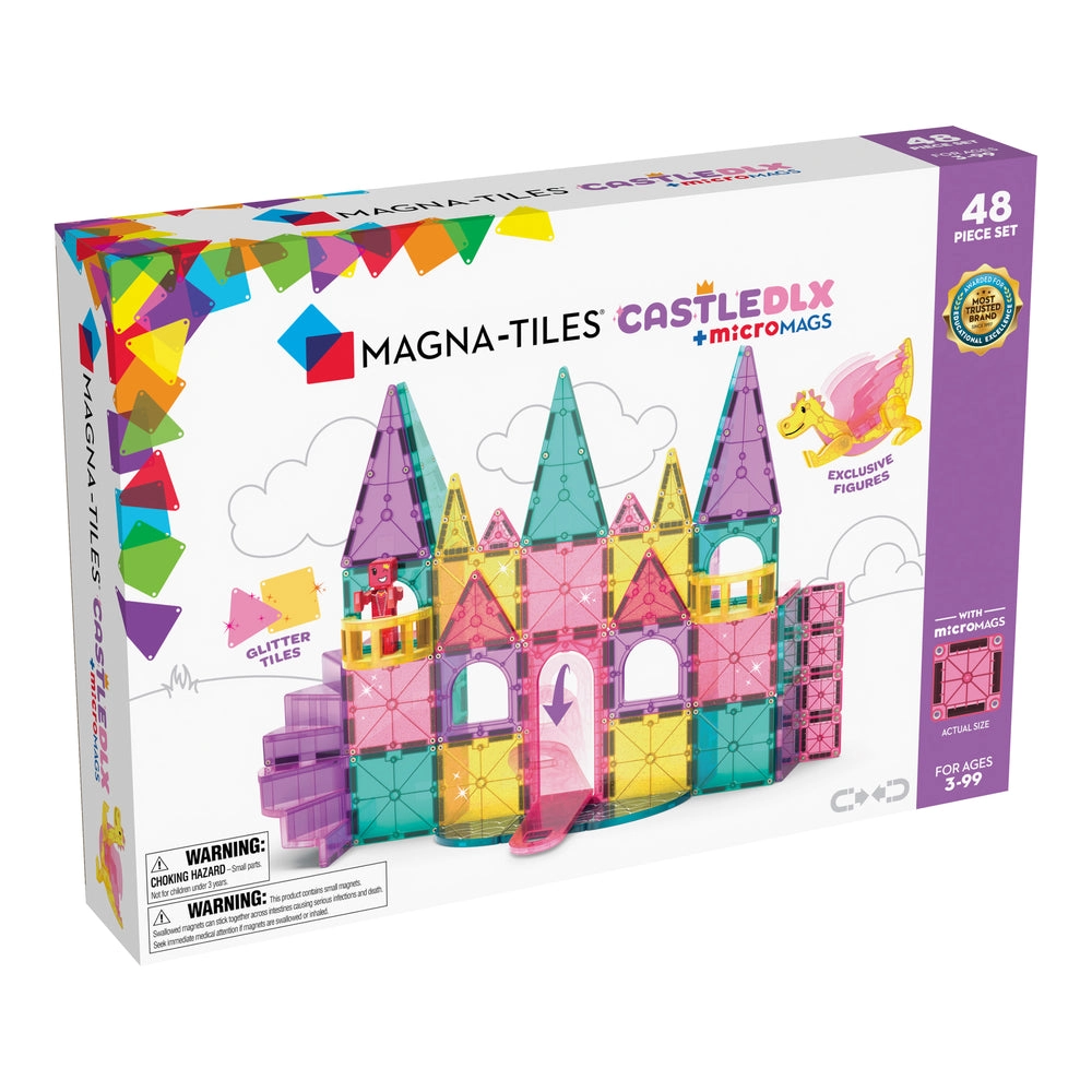 MAGNA-TILES - Castle Deluxe 48 Piece