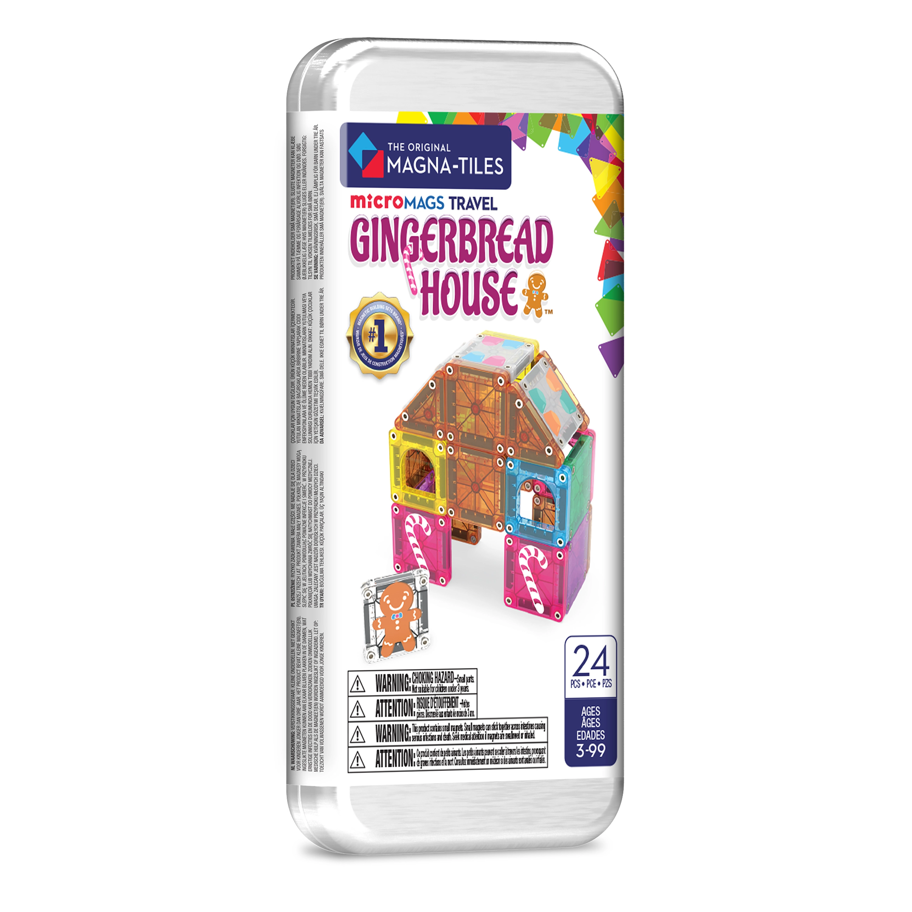 Magna Tiles - microMAGS Gingerbread House