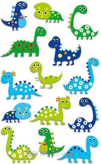 Maildor 3D Dinosaurs Stickers (187660) 187660