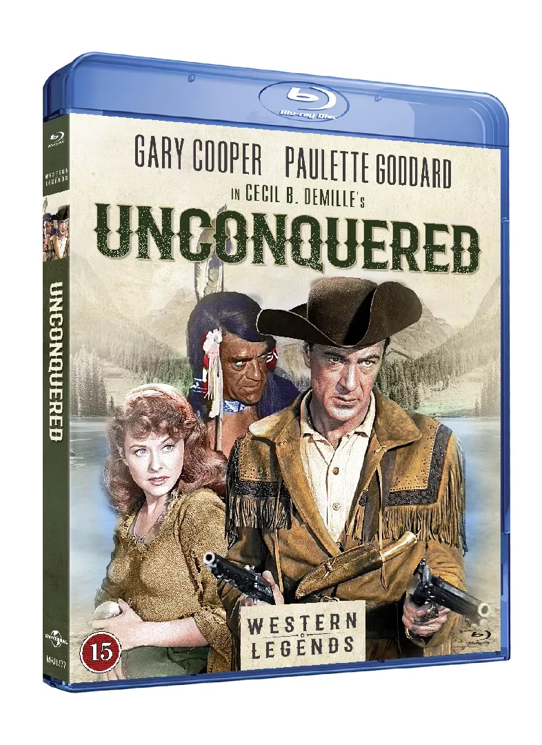 Majeng Media THE UNCONQUERED 1947 Blu-ray