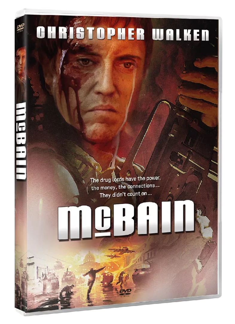 Majeng Media McBain (1991) DVD Swedish