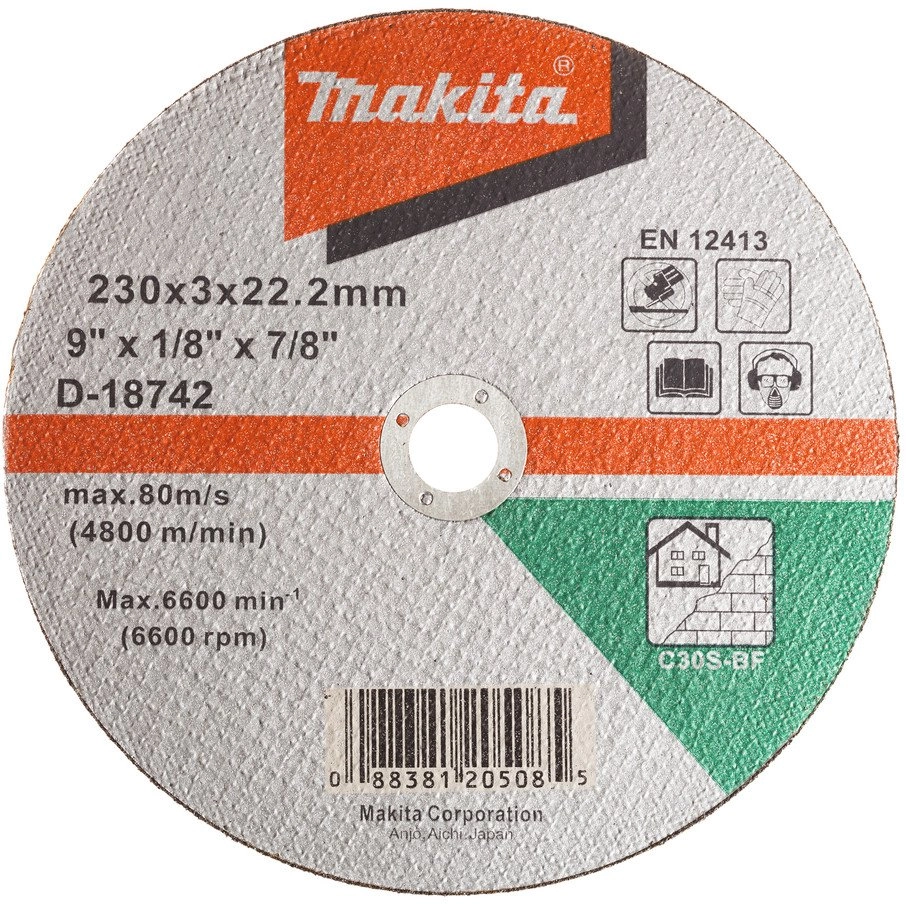 CUTTING WHEEL 230X2.5 C30 S