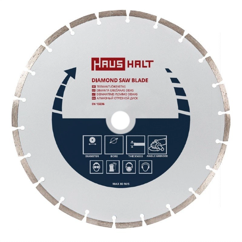 SEGMENTED SAW BLADE 125X1.9X22.23