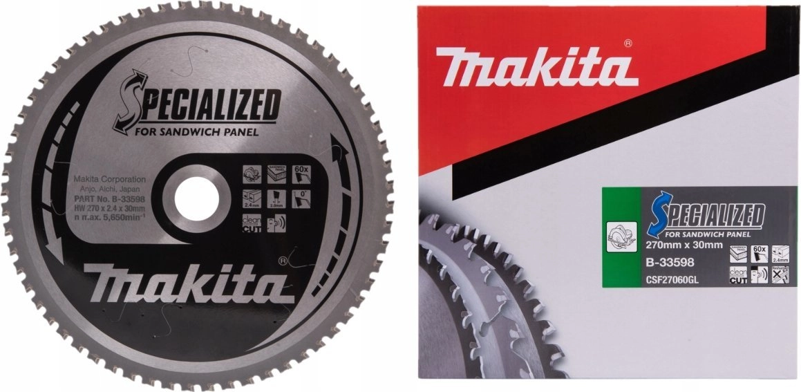 CIRCULAR SAW 270 x 30mm 60-TOOTH