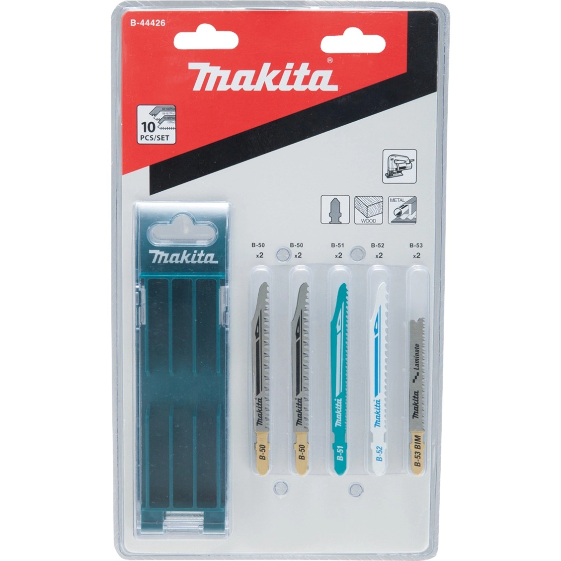 Makita B-44426 Jigsaw Blade Assortment B