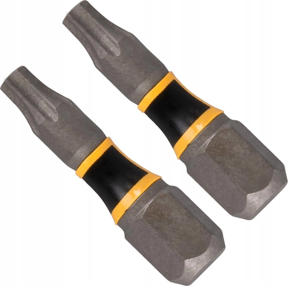 IMPACT TORSION SCREW BIT T15-25MM 2PCS