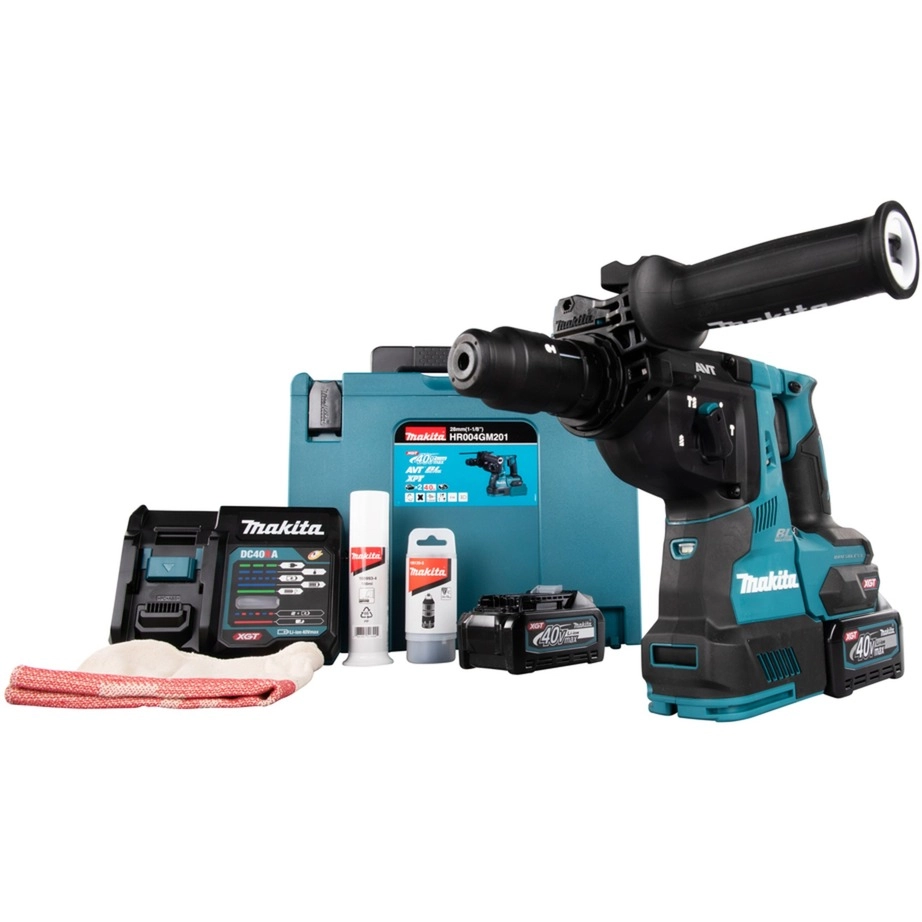 Makita HR004GM201 XGT cordless combination hammer