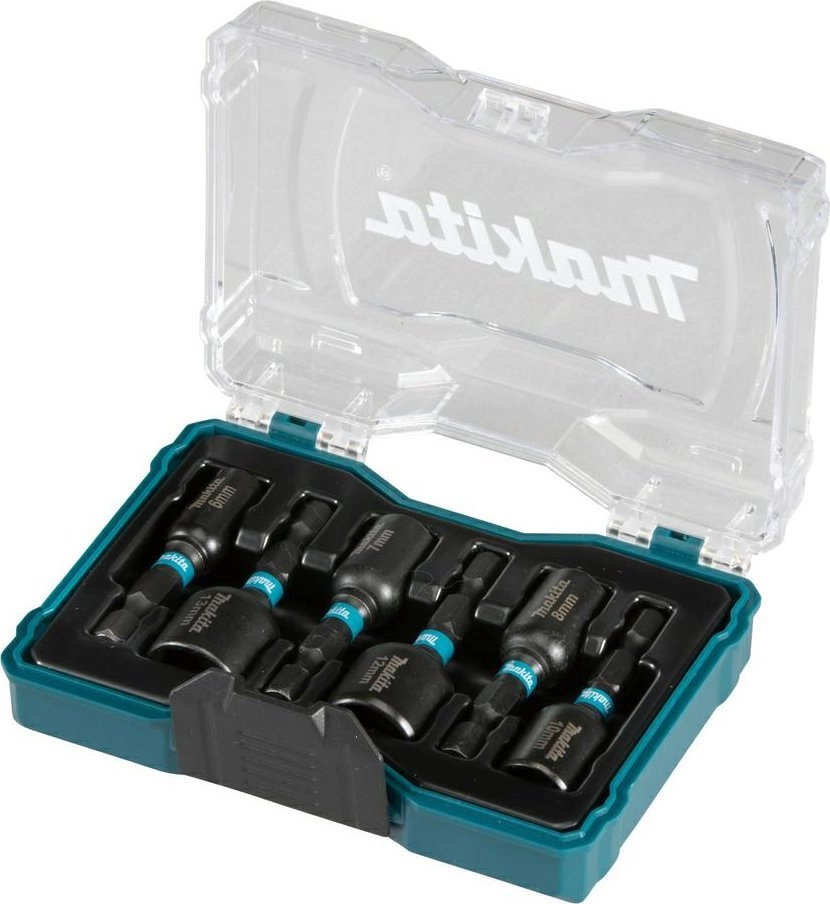 MAKITA SOCKET SET 1/4" 50mm 6pcs