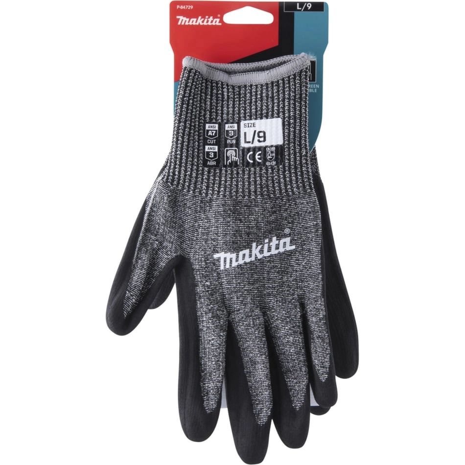 Makita work gloves P-84729  size. L