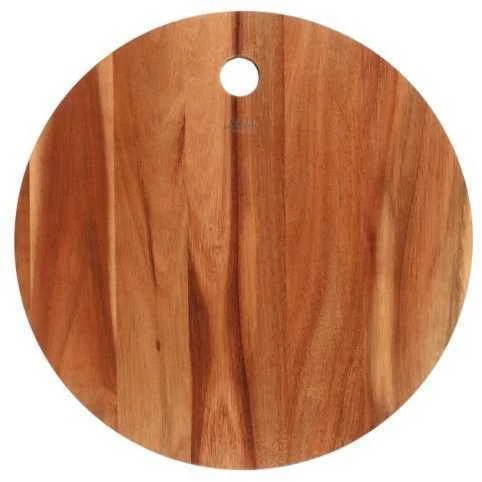Maku Groove serving board  acacia color