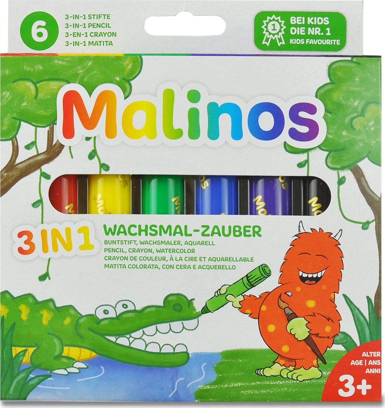 Malinos wax crayons wax crayons magic