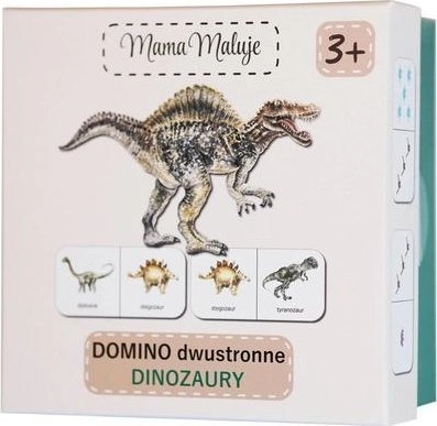 Mom Paints Double-Sided Dominoes Dinosaurs 13410385