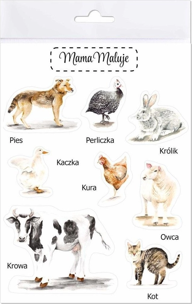 Large stickers Rural animals 1 508793