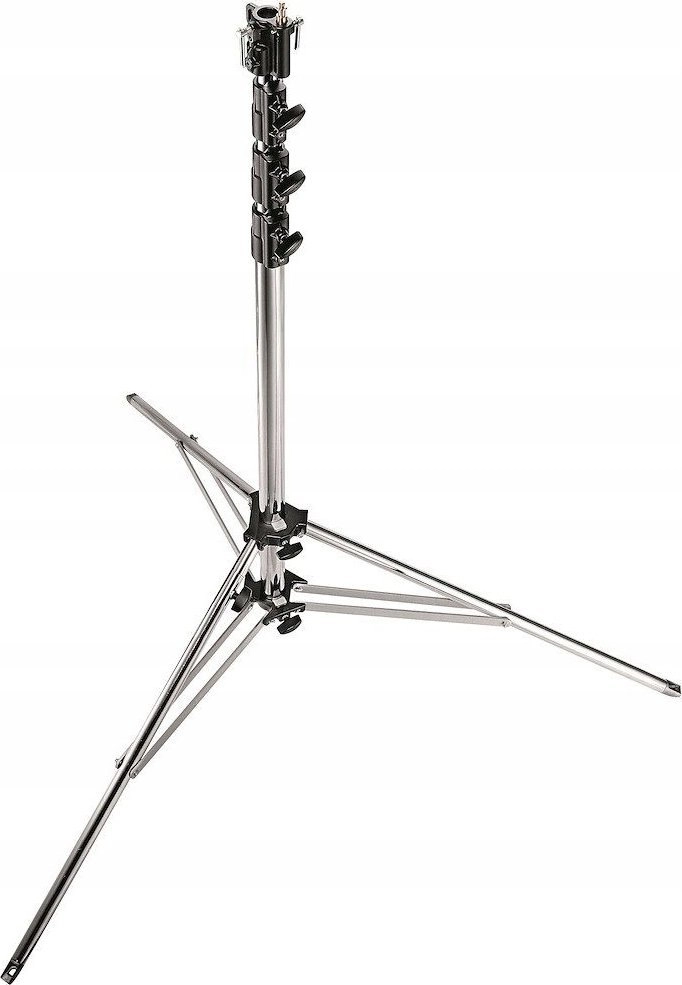 Manfrotto Tripod Super steel silver silver